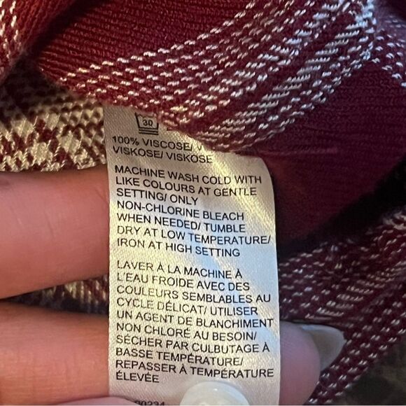 Sake Fifth Avenue Men’s Button-Front Shirt Plaid Size Small​​​ - Picture 6 of 11